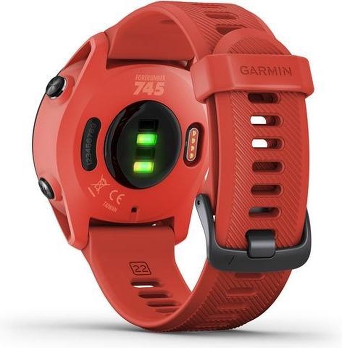 Garmin Forerunner 745 - 44mm - Magma Red