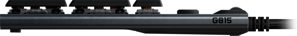 Logitech G815 Lightspeed RGB Mechanical Gaming Keyboard - Carbon