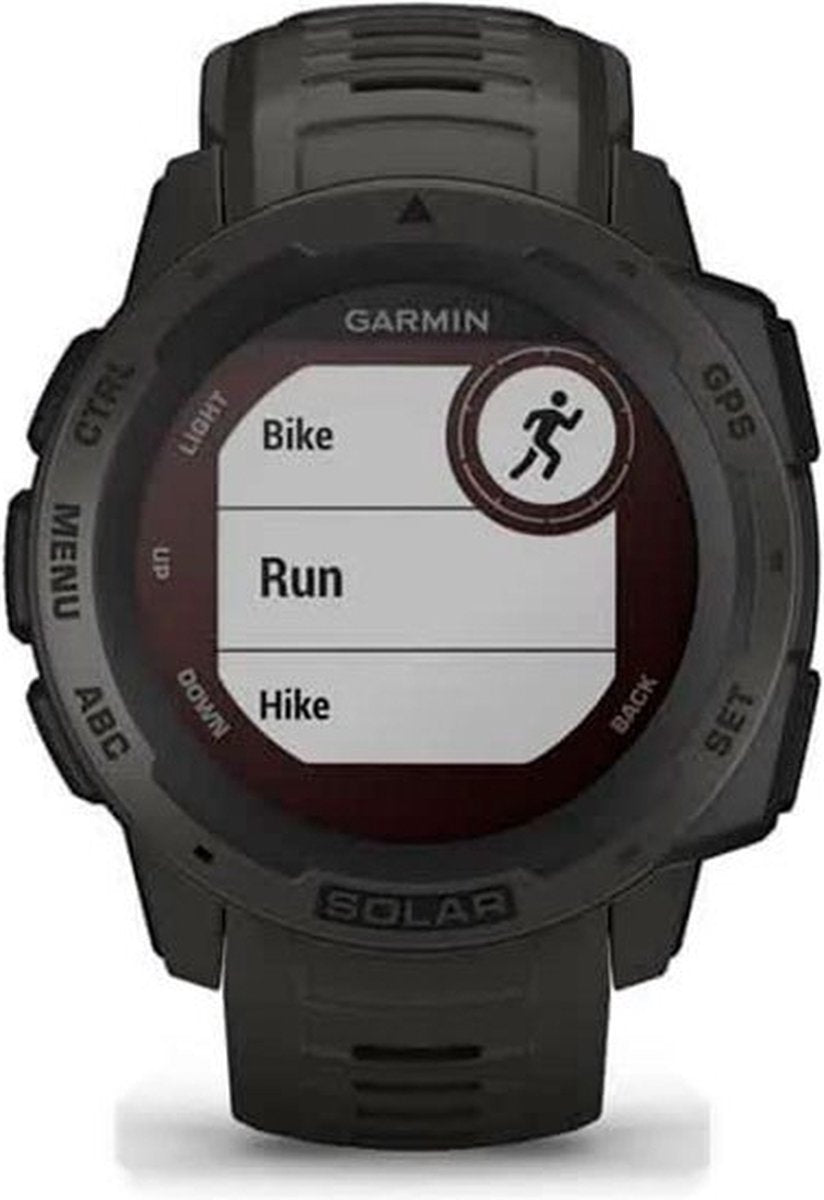Garmin Instinct Solar Smartwatch - Robuust Sporthorloge met GPS - Waterbestendig - Graphite