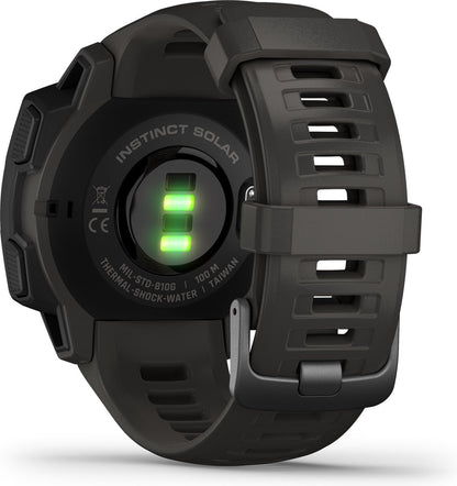 Garmin Instinct Solar Smartwatch - Robuust Sporthorloge met GPS - Waterbestendig - Graphite