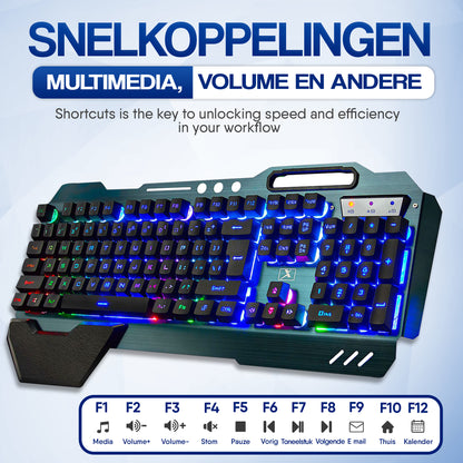 Wireless Gaming Keyboard with Mouse - PREMIUM